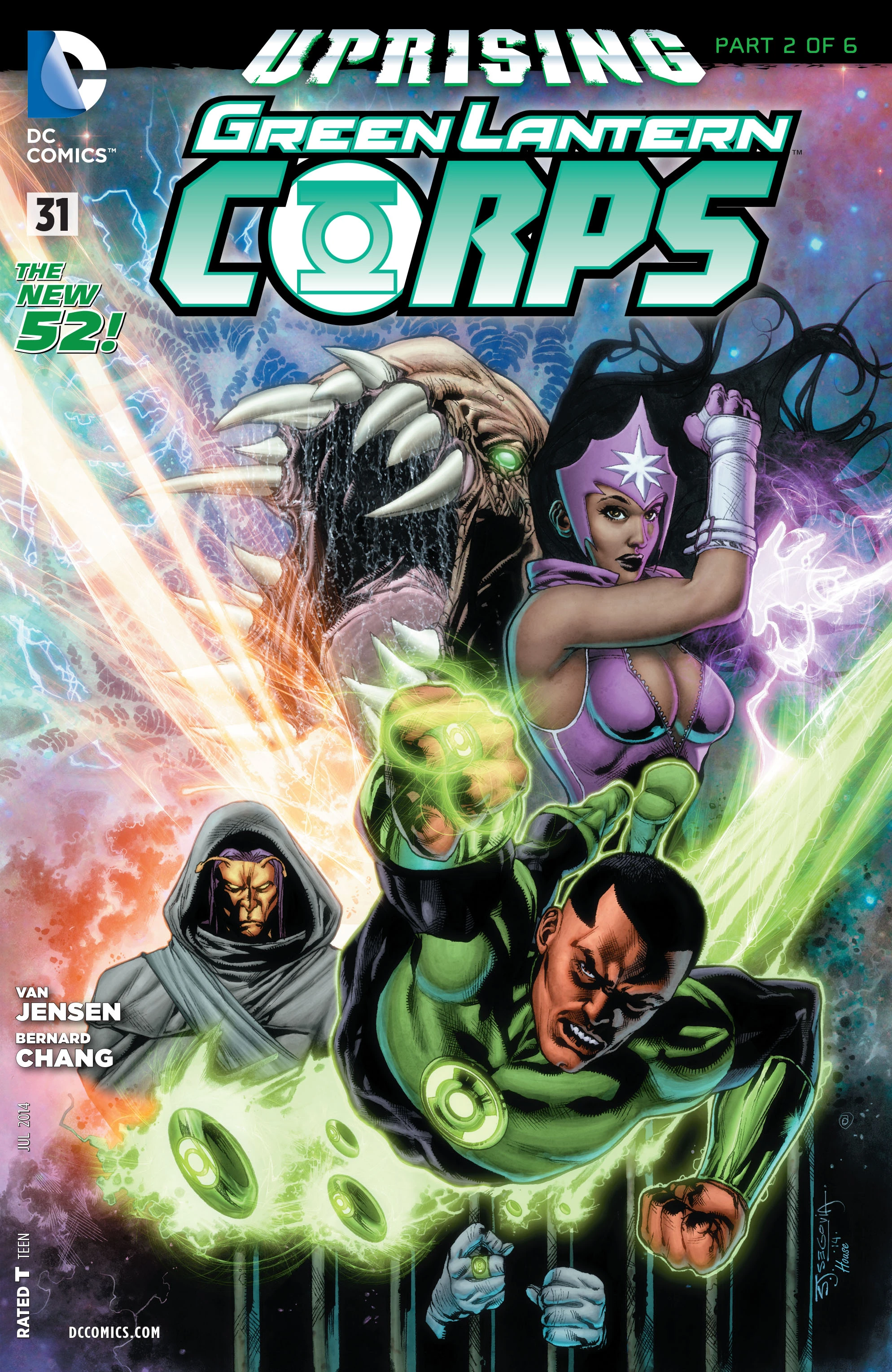 Green Lantern Corps #31 (DC, 2014 — Cover A) cover